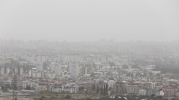 Antalya’da toz taşınımı nedeniyle görüş mesafesi düştü