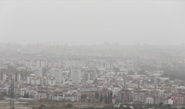 Antalya’da toz taşınımı nedeniyle görüş mesafesi düştü