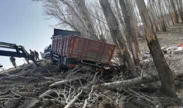 Ağrı’da kamyon şarampole yuvarlandı, 2’si çocuk 5 kişi hayatını kaybetti