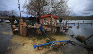 Kırklareli’nde İstanbul’a su sağlayan Kazandere Barajı taştı