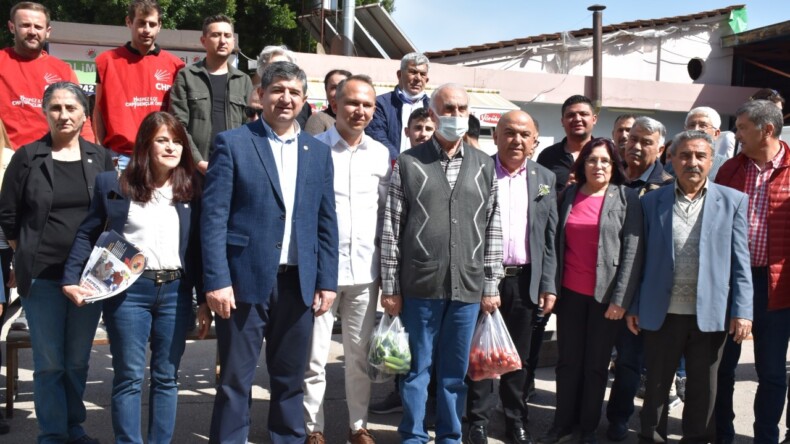 CHP KEPEZ’DE PAZARCI ESNAFINI DİNLEDİ