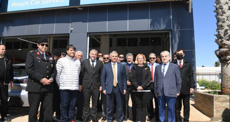 Vali Ersin Yazıcı, Antalya Esnaflar Küçük Sanayi Sitesi Yapı Kooperatifi’ni ziyaret