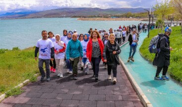 Kadınlar, Van Gölü için 430 kilometre yürüyecek