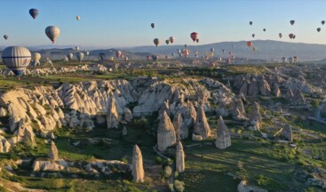 Kapadokya’da balon turlarına katılımda rekor bekleniyor