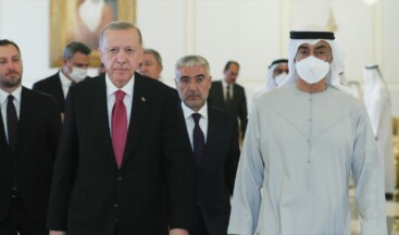 Cumhurbaşkanı Erdoğan Birleşik Arap Emirlikleri’nde