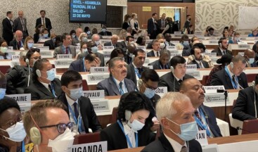 Sağlık Bakanı Koca, 75. Dünya Sağlık Asamblesi’ne katıldı