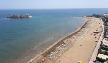 Mersin’in plajları turizm sezonuna hazırlanıyor