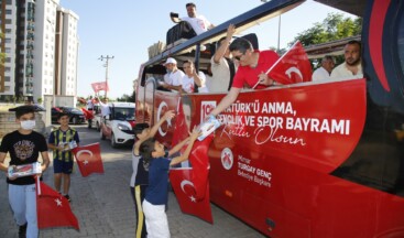 Döşemealtı’nda 19 Mayıs heyecanı