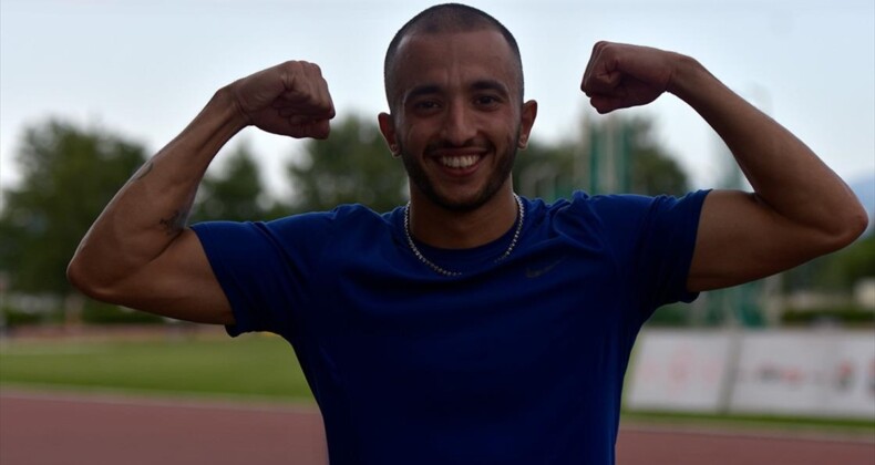 Rekortmen milli atlet Kayhan Özer’in hedefi Akdeniz Oyunları’nda altın madalya