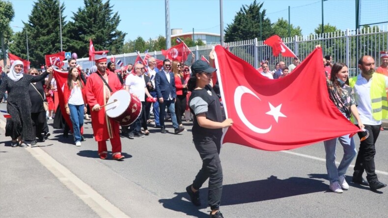 Fransa’nın Goussainville kenti geleneksel Türk Festivali’ne ev sahipliği yapıyor