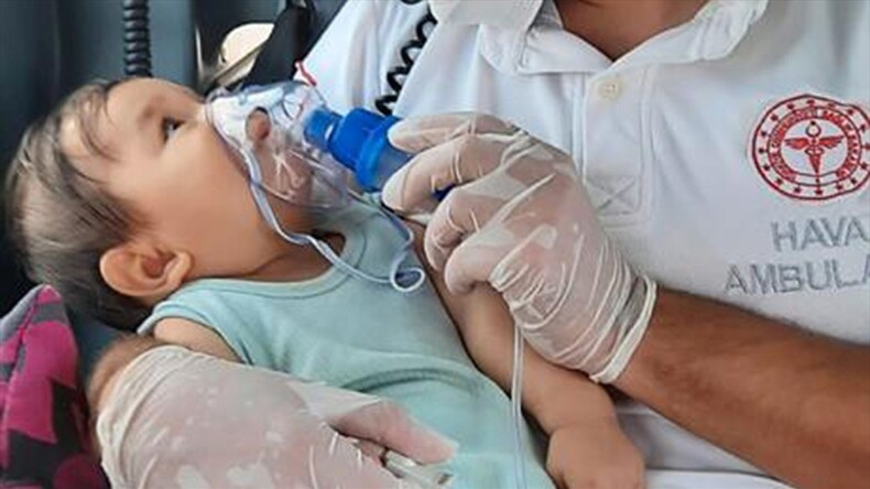Antalya’da akrep sokan 8 aylık bebek hızlı müdahaleyle sağlığına kavuştu