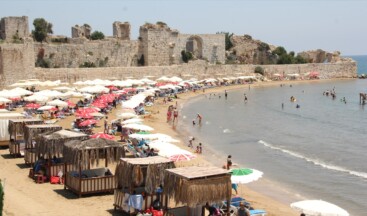 Kızkalesi’nde bayram tatilinde oteller tam kapasite doluluğa ulaştı