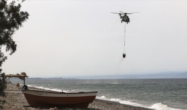 Yunanistan’da yangın söndürme helikopteri denize düştü: 2 ölü