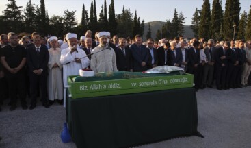 İskeçe Seçilmiş Müftüsü Ahmet Mete’nin cenazesi toprağa verildi