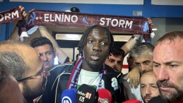 Trabzonspor’un yeni transferi Batista Mendy, Trabzon’a geldi