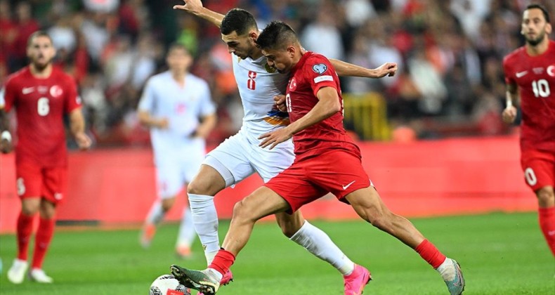 A Milli Futbol Takımı, Ermenistan ile 1-1 berabere kaldı