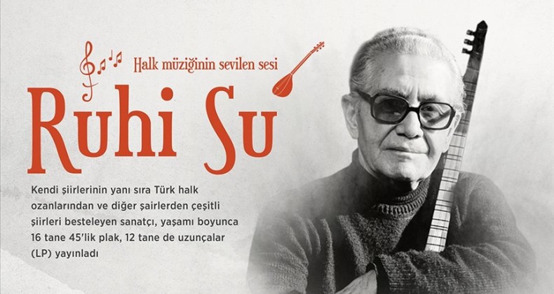 Halk müziğinin sevilen sesi: Ruhi Su