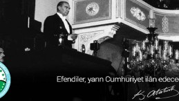 ‘YARIN CUMHURİYET İL N EDECEĞİZ’