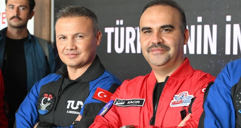 Bakan Kacır, Türkiye’nin ilk astronotu Gezeravcı’nın uzaya gönderiliş tarihini açıkladı