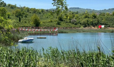 Ordu’daki Gaga Gölü turizme kazandırıldı