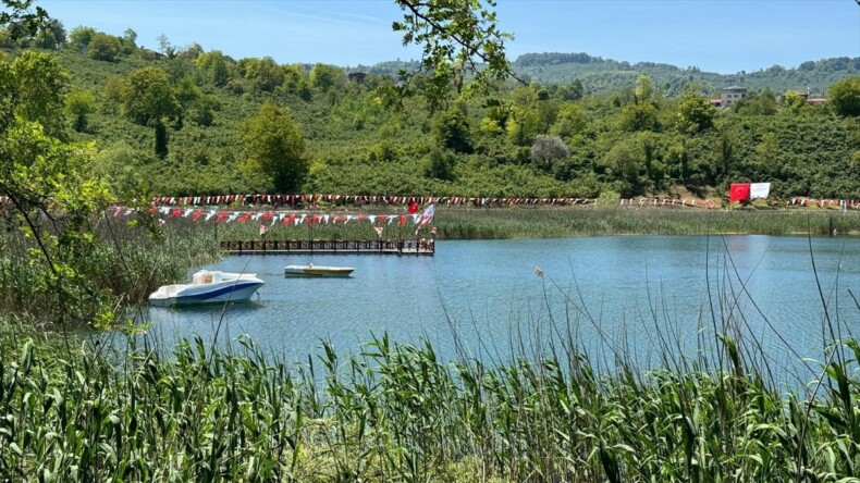 Ordu’daki Gaga Gölü turizme kazandırıldı