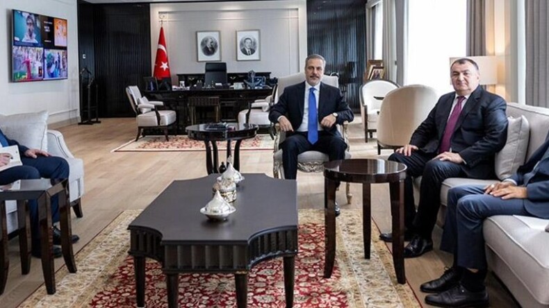 Dışişleri Bakanı Fidan, Dünya Ahıska Türkleri Birliği Genel Başkanı Kassanov’u kabul etti