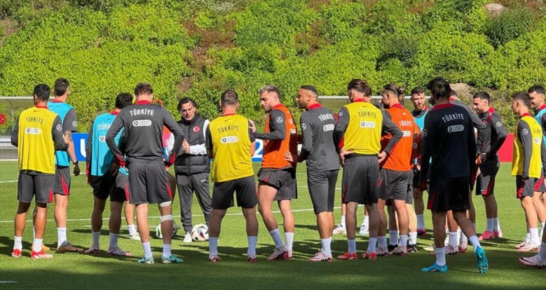 A Milli Futbol Takımı’nda Gürcistan maçı hazırlıkları sürdü