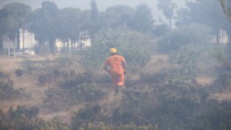 Antalya’da çıkan orman yangınına müdahale ediliyor