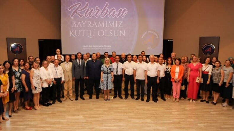 Akdeniz Üniversitesi bayramlaştı