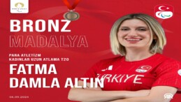 Paris’de atletizm branşında Fatma Damla Altın bronz madalya kazandı