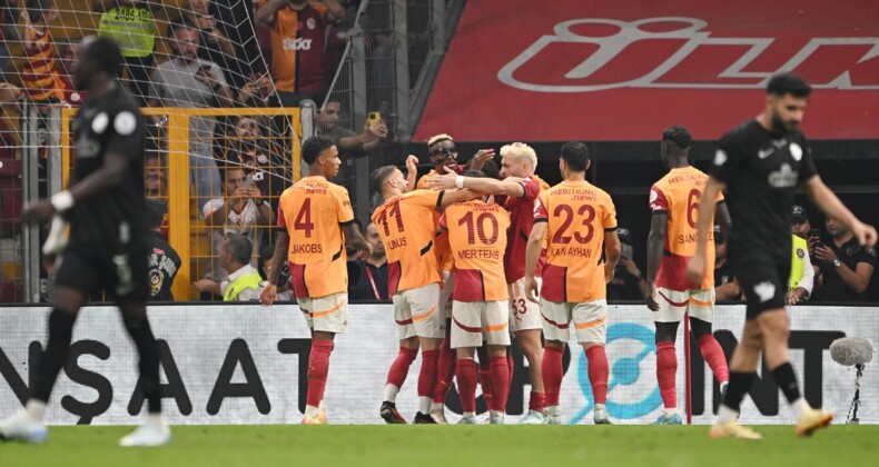 Galatasaray, konuk ettiği Çaykur Rizespor’u farklı yendi