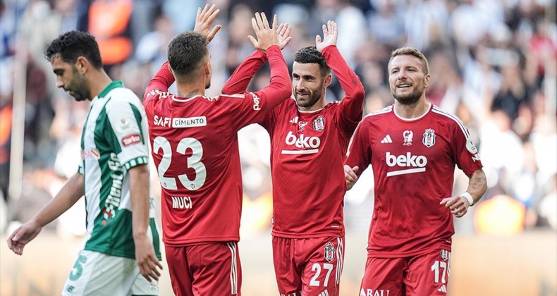 Beşiktaş 3 puanı 2 golle aldı