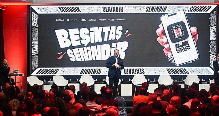 Beşiktaş Kulübünün resmi uygulaması “BJK SuperApp” tanıtıldı